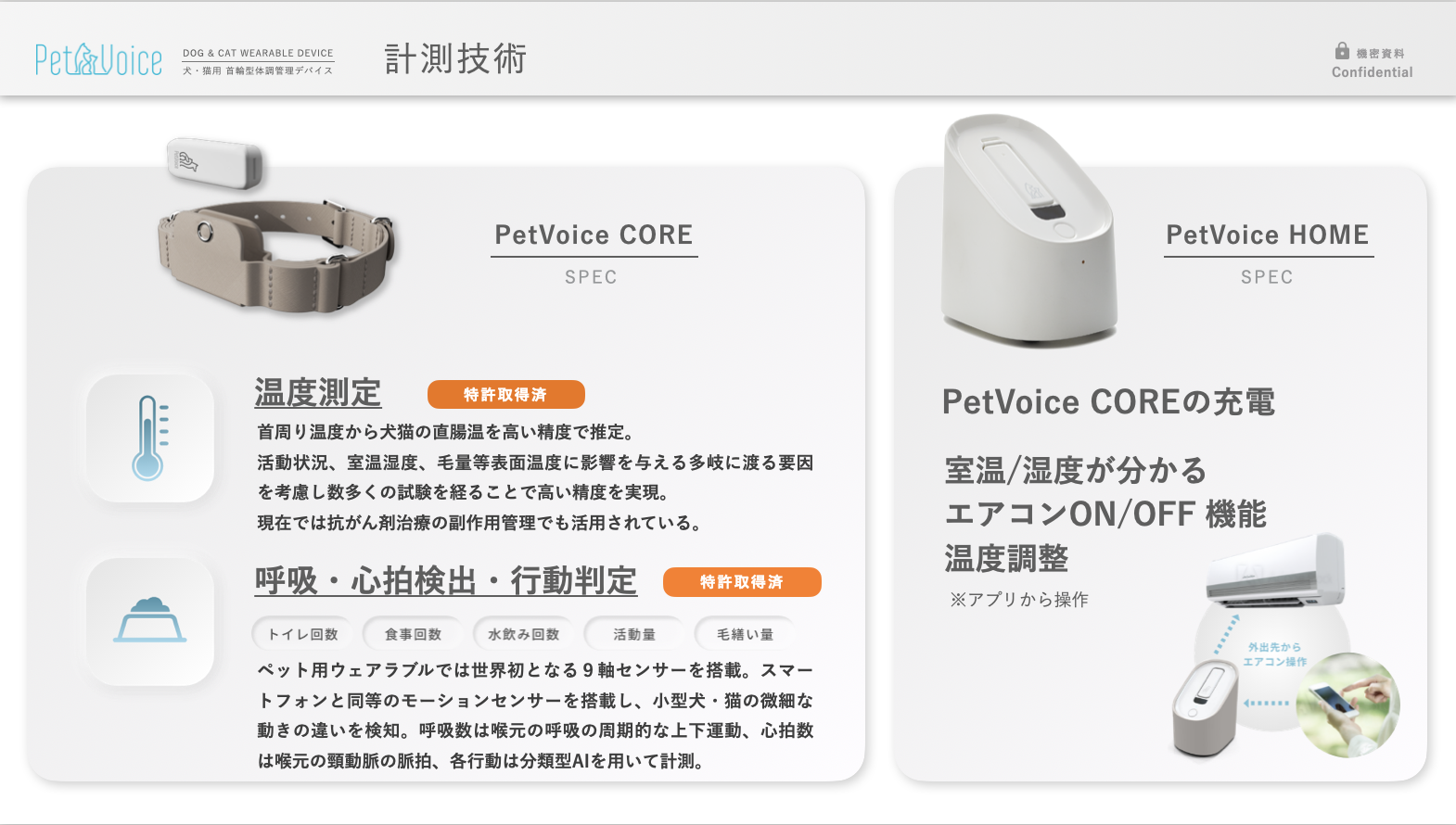 PetVoice 9軸センサー
